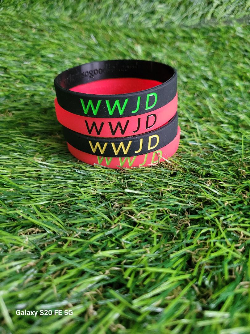 WWJD (What would Jesus Do) wristband