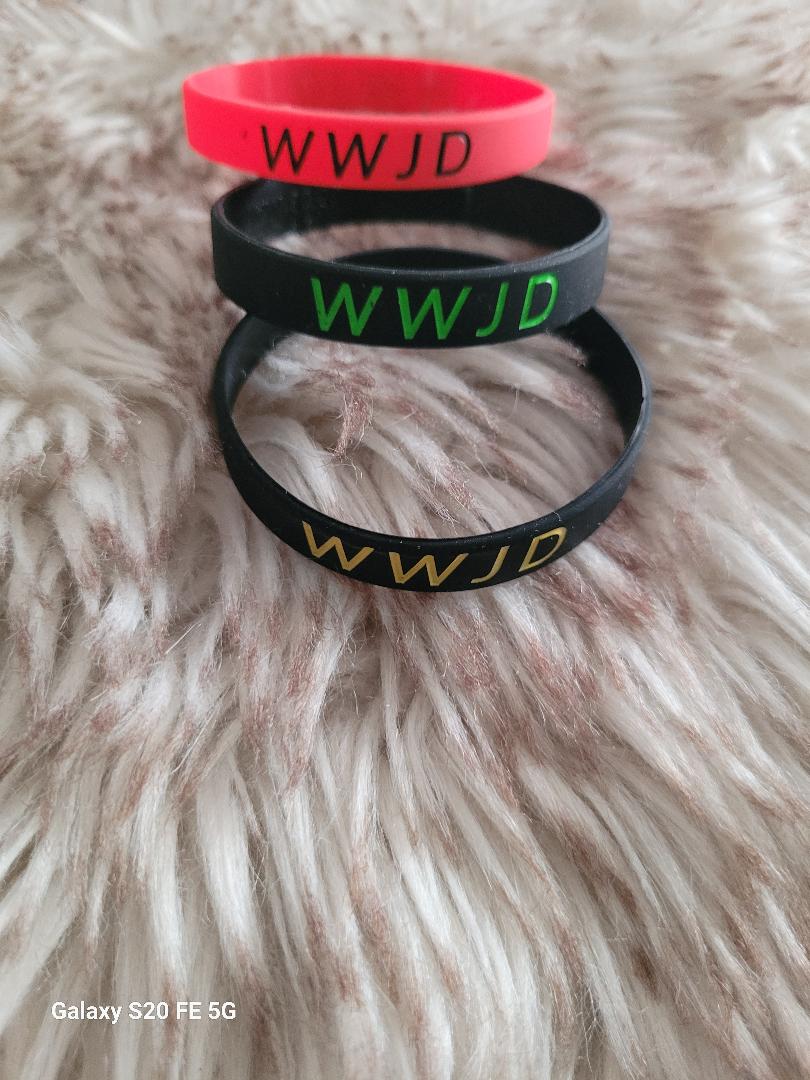 WWJD (What would Jesus Do) wristband